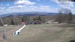 Spodní část sjezdovky