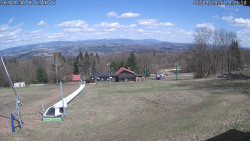 Spodní část sjezdovky