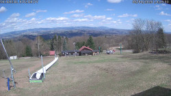 Spodní část sjezdovky