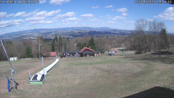 Spodní část sjezdovky