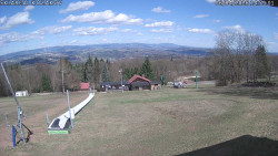 Spodní část sjezdovky