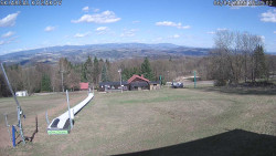 Spodní část sjezdovky