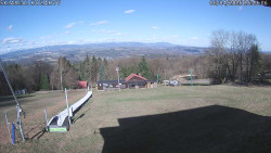 Spodní část sjezdovky