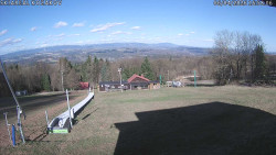 Spodní část sjezdovky