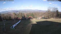 Spodní část sjezdovky