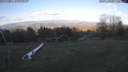 Spodní část sjezdovky