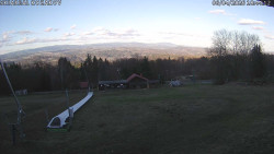 Spodní část sjezdovky