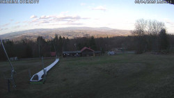 Spodní část sjezdovky