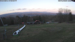 Spodní část sjezdovky