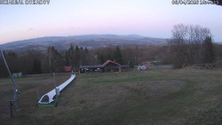 Spodní část sjezdovky