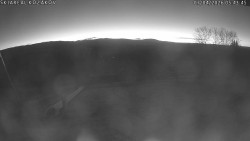 Spodní část sjezdovky