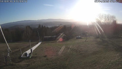 Spodní část sjezdovky