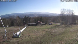 Spodní část sjezdovky