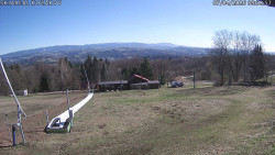 Spodní část sjezdovky