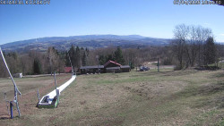 Spodní část sjezdovky