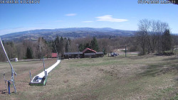 Spodní část sjezdovky