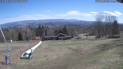 Spodní část sjezdovky