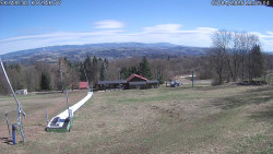 Spodní část sjezdovky