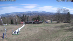 Spodní část sjezdovky