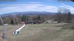 Spodní část sjezdovky