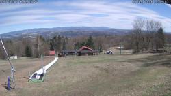 Spodní část sjezdovky