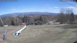 Spodní část sjezdovky