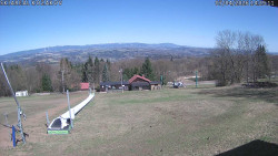 Spodní část sjezdovky