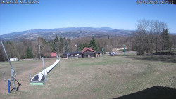 Spodní část sjezdovky