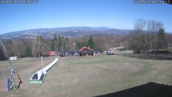 Spodní část sjezdovky