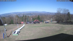 Spodní část sjezdovky