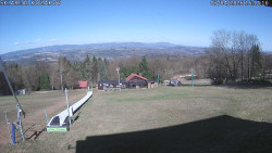 Spodní část sjezdovky