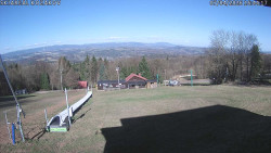 Spodní část sjezdovky