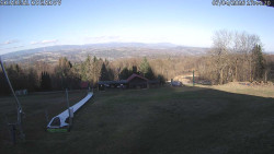 Spodní část sjezdovky