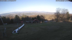 Spodní část sjezdovky