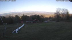 Spodní část sjezdovky