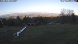 Spodní část sjezdovky