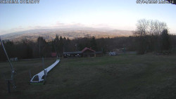 Spodní část sjezdovky