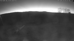 Spodní část sjezdovky