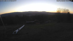 Spodní část sjezdovky