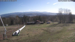 Spodní část sjezdovky