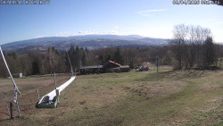 Spodní část sjezdovky