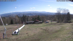 Spodní část sjezdovky