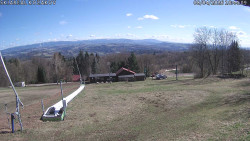 Spodní část sjezdovky