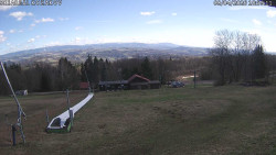 Spodní část sjezdovky