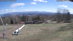 Spodní část sjezdovky