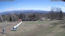 Spodní část sjezdovky