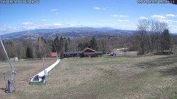 Spodní část sjezdovky