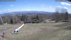 Spodní část sjezdovky