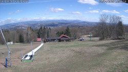 Spodní část sjezdovky