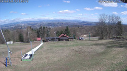 Spodní část sjezdovky